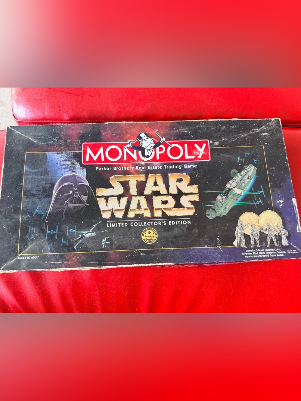 Vintage Monopoly Star Wars Limited Collector's Edition Game Multicolor Banknotes